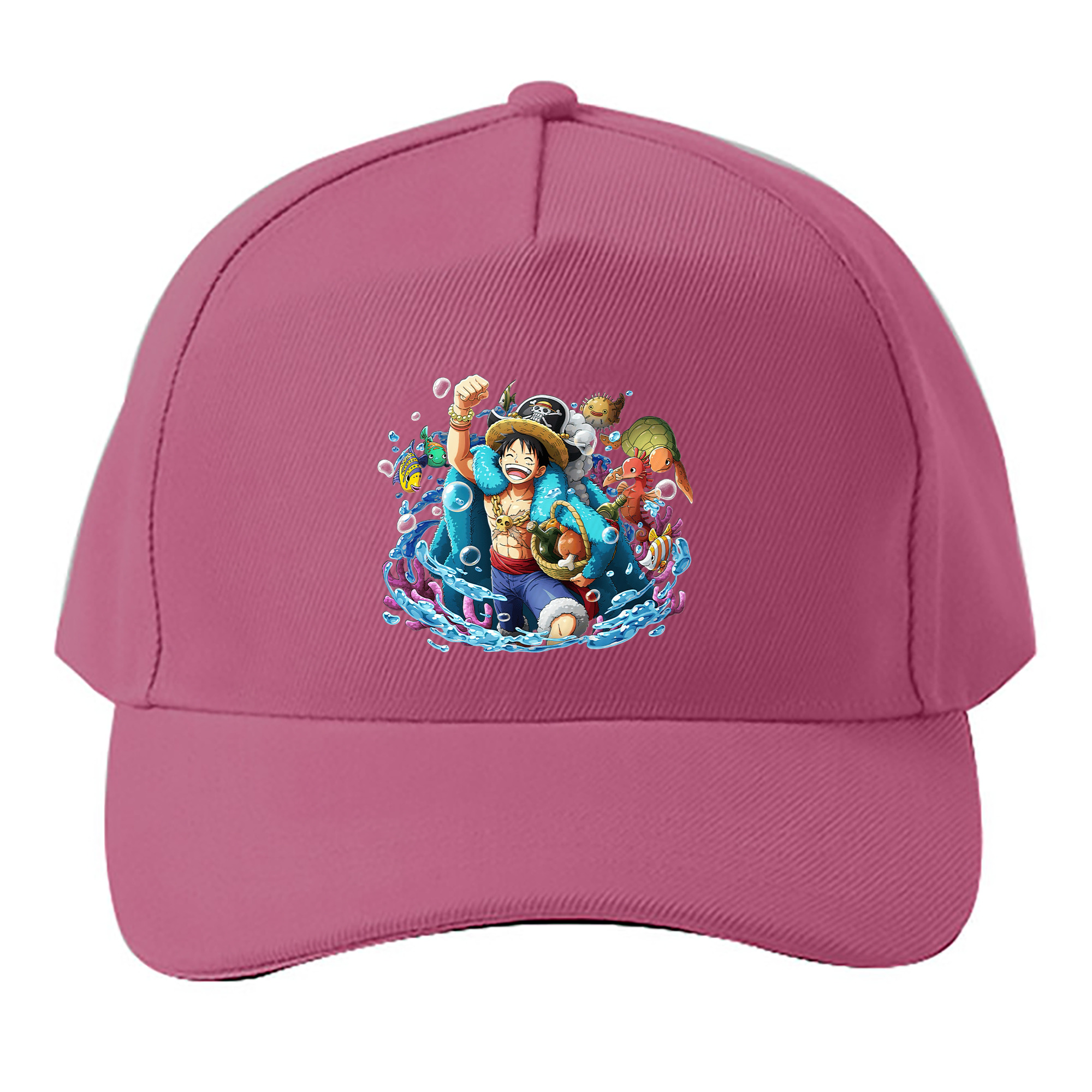 （画像用） ワンピース モンキー・D・ルフィ ONE PIECE Monkey D. Luffy ベースボールキャップ 綿100％ 男女兼用 帽子 スポーツ